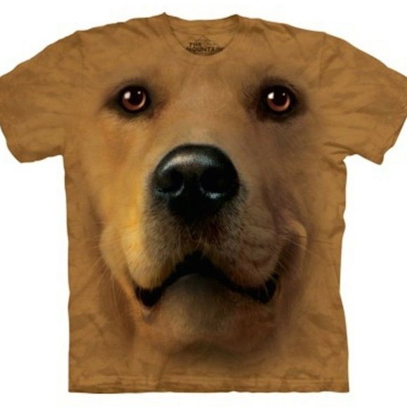 The Mountain Dog Labrador Retriever Big Face Dogs Puppy T-Shirt S-3X - Picture 1 of 3